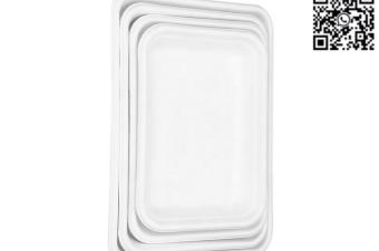 Plateau repas plateau jetable plateau bagasse plateau  emporter
